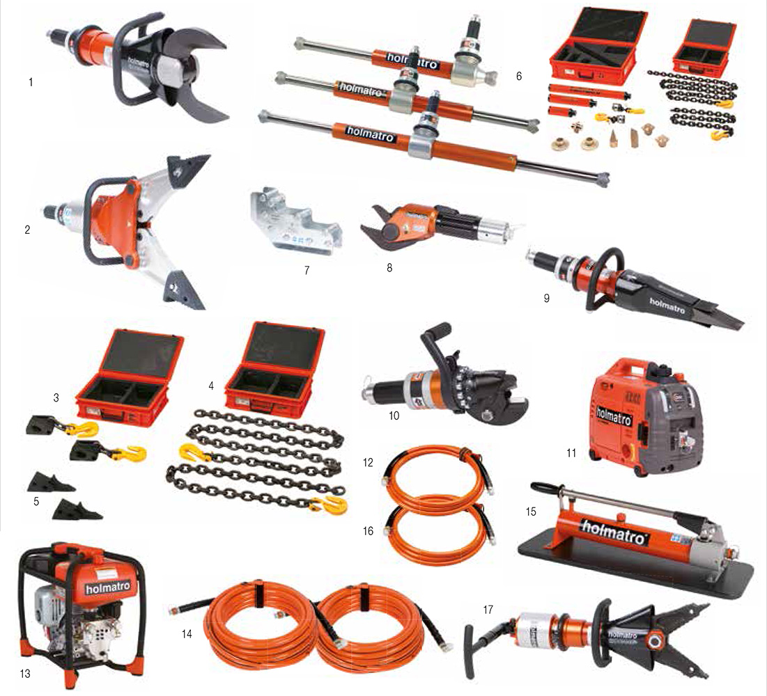 Bộ dụng cụ banh cắt chống thủy lực